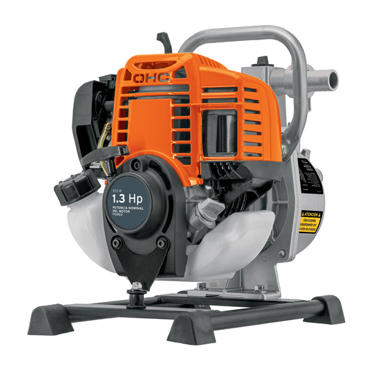 Motobomba autocebante 1 x1 Truper Cod 102432 MOTB-14 gas 1 1/3 HP agrícola