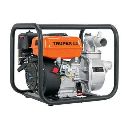 Motobomba autocebante 2 x2 truper Cod 17116 MOTB-2  gasolina 7HP agrícola