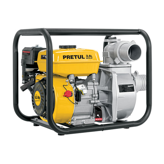 Motobomba autocebante 3 x3 Pretul Cod 26063 MOTB-3P gas 6-1/2HP agrícola