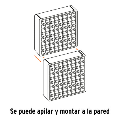 Organizador con 44 gavetas Truper Cod 102642 ORG-44