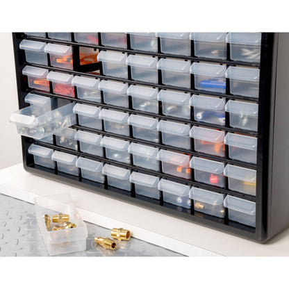 Organizador con 64 gavetas Truper Cod 10895 ORG-64