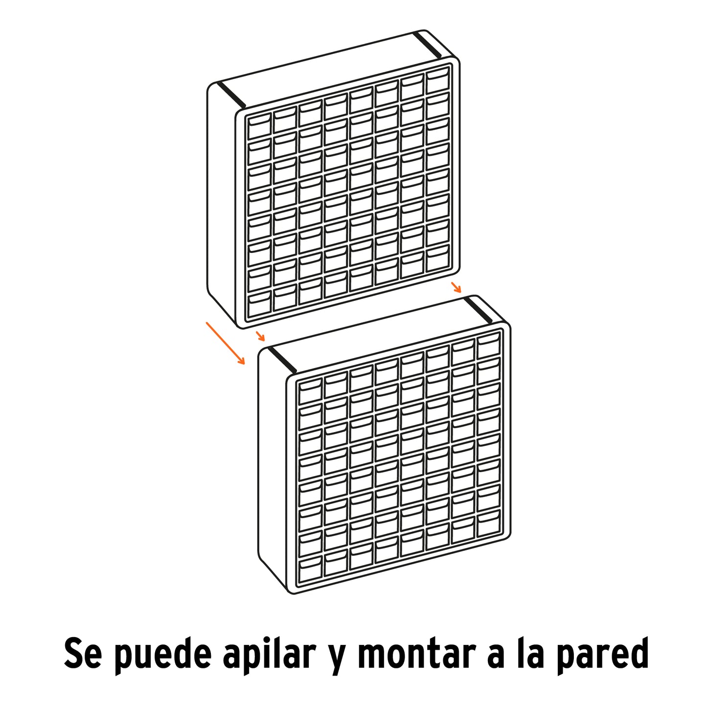 Organizador con 16 gavetas Truper Cod 11851 ORG-16