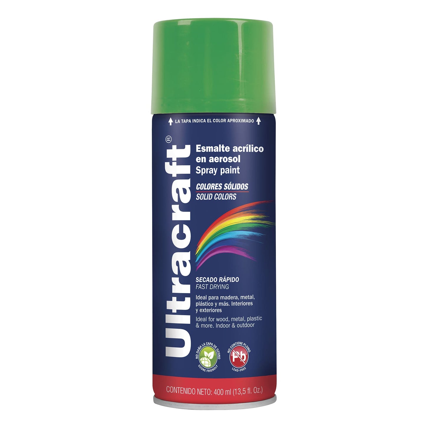Pintura en aerosol Ultracraft Cod 40026 PA-VI-U verde irlandés Ultra