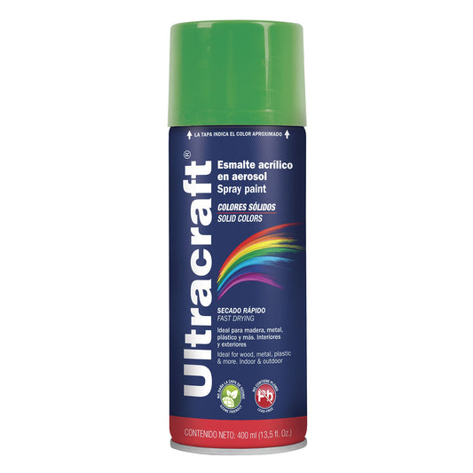 Pintura en aerosol Ultracraft Cod 40026 PA-VI-U verde irlandés Ultra