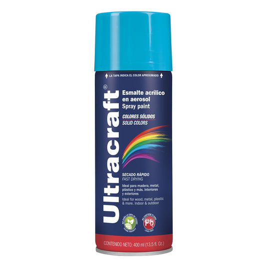 Pintura en aerosol Ultracraft Cod 40029 PA-AO-U azul celeste Ultra