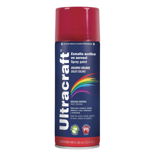 Pintura en aerosol Ultracraft Cod 40031 PA-RF-U rojo fuego Ultra