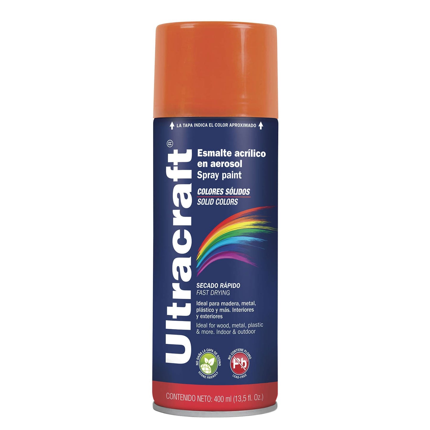 Pintura en aerosol Ultracraft Cod 40036 PA-NA-U naranja Ultra