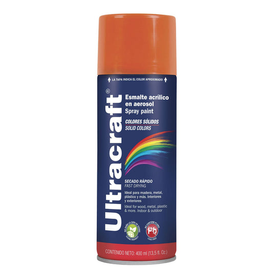 Pintura en aerosol Ultracraft Cod 40036 PA-NA-U naranja Ultra
