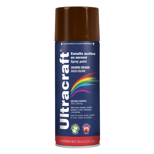Pintura en aerosol Ultracraft Cod 40037 PA-MR-U marrón Ultra