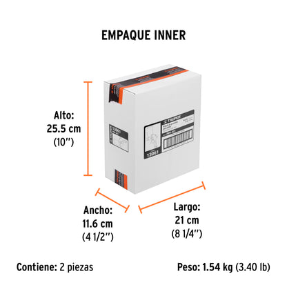 Pistola para pintar Truper Cod 13061 PIPI-421 gravedad LVMP vaso aluminio 1.7 mm