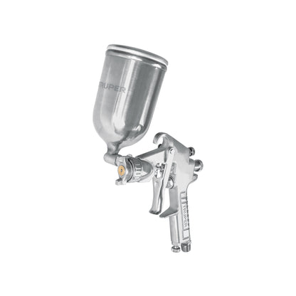 Pistola para pintar Truper Cod 13061 PIPI-421 gravedad LVMP vaso aluminio 1.7 mm
