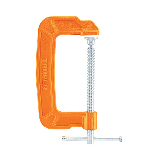 Prensa 5" Truper Cod 17662 PNT-5 de hierro dúctil para carpintería