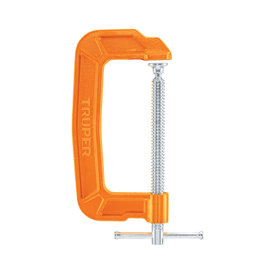 Prensa 6" Truper Cod 17663 PNT-6 de hierro dúctil para carpintería