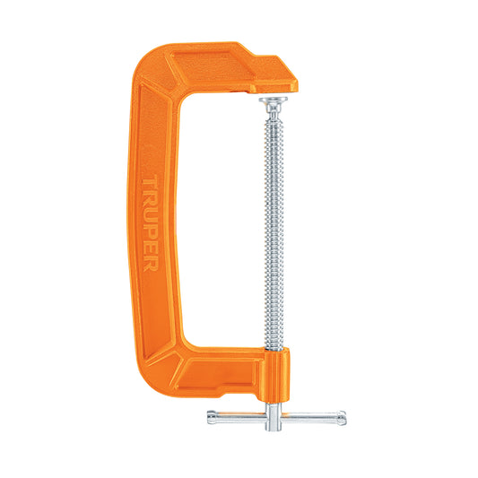 Prensa 8" Truper Cod 17664 PNT-8 de hierro dúctil para carpintería